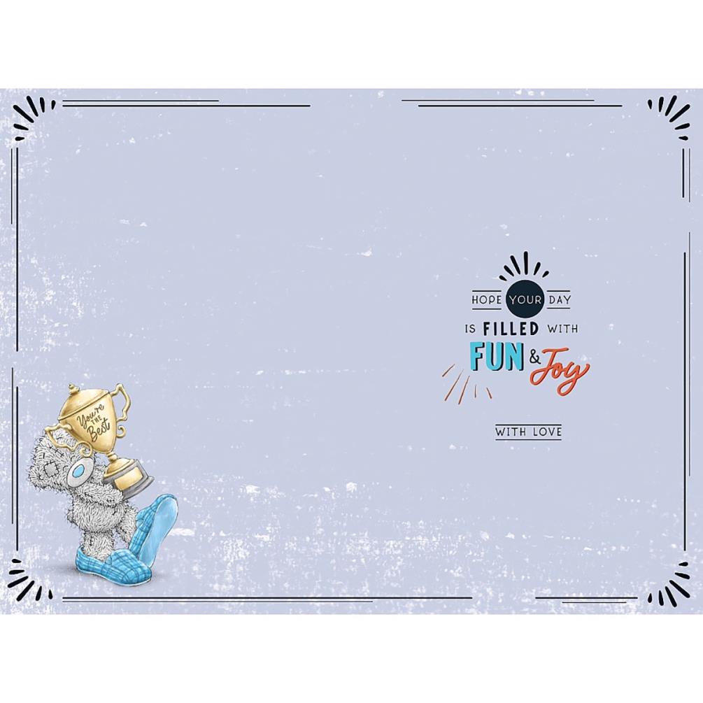 Very Best Dad Me to You Bear Birthday Card Extra Image 1